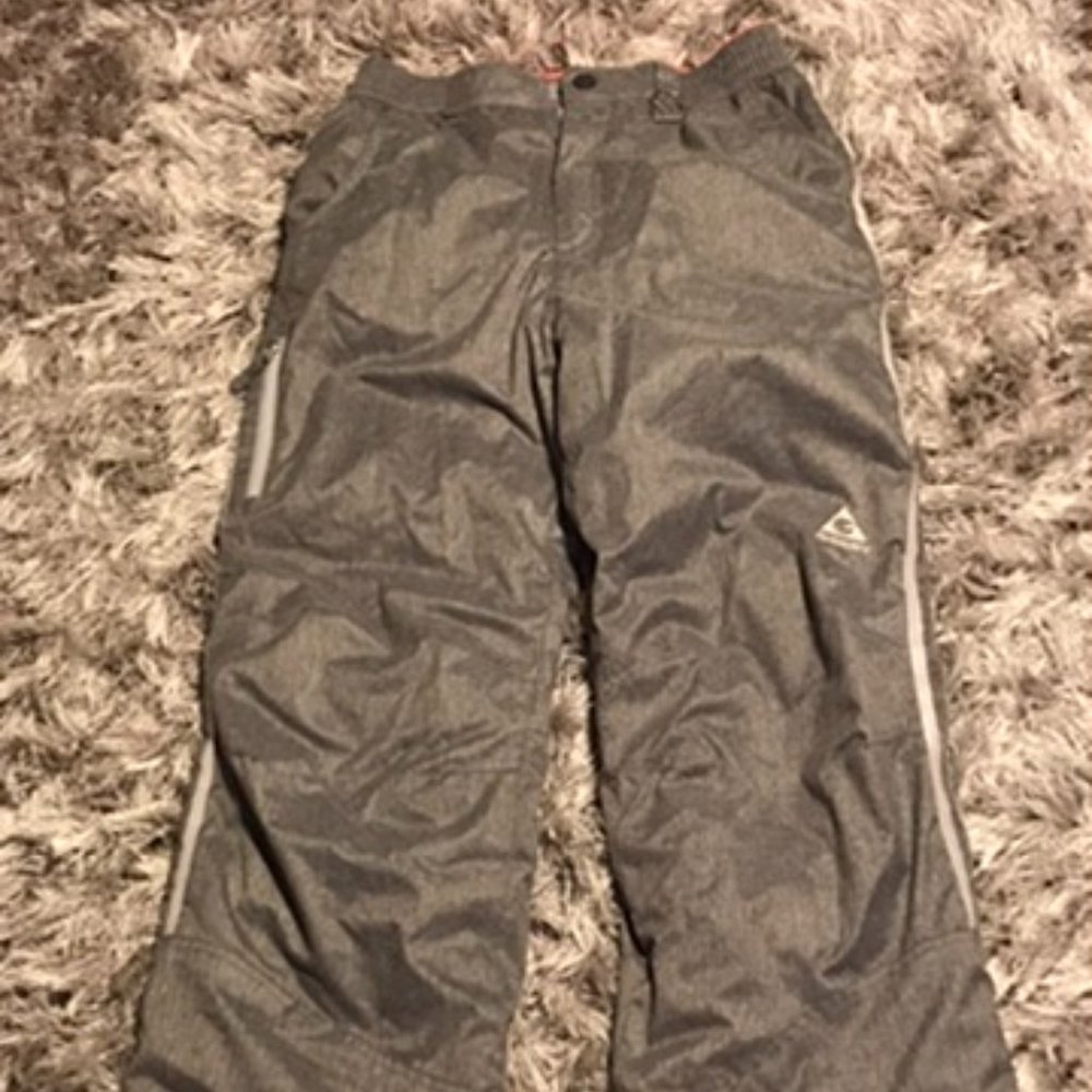 Girl's Gray Gerry Snowpants